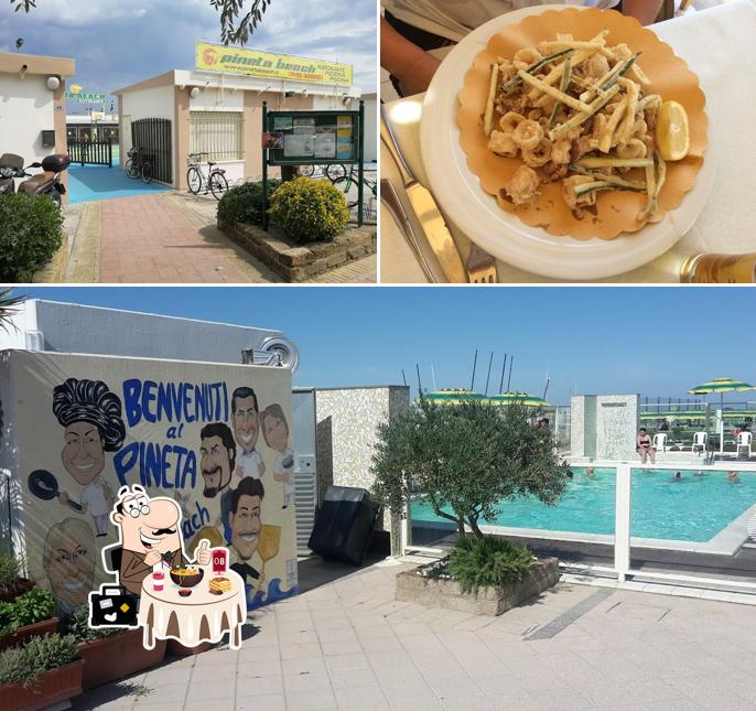 Cibo al Pineta Beach