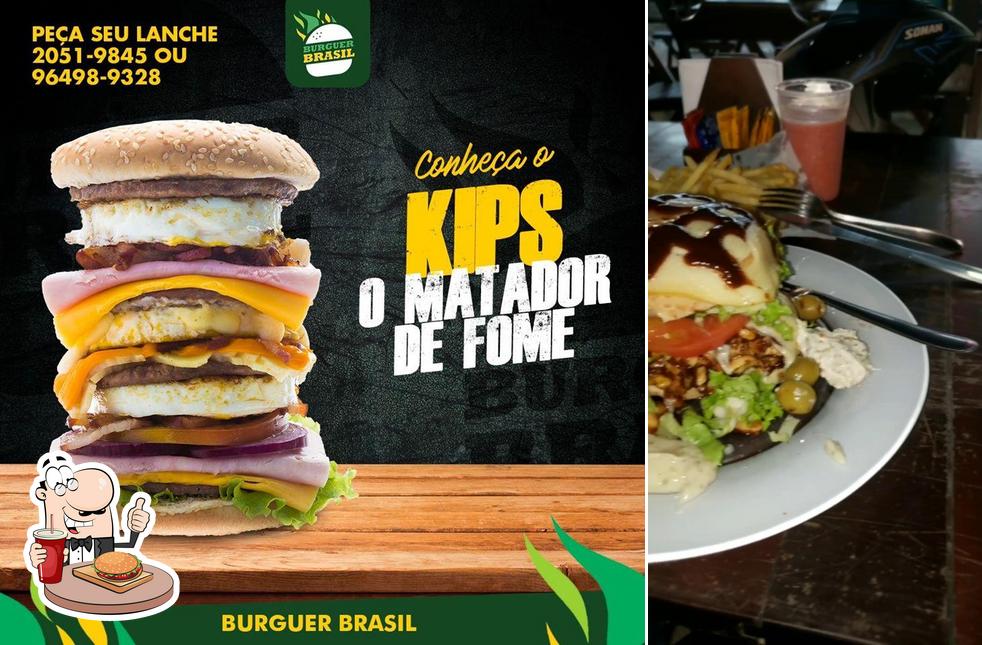 Consiga um hambúrguer no Burguer Brasil - Vila da Penha