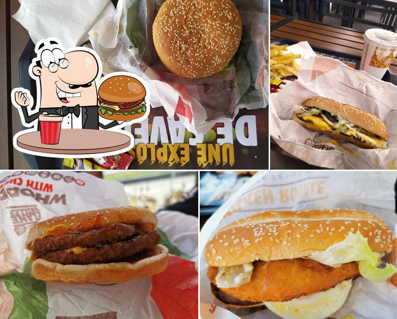 Try out a burger at Burger King - Menara Mall