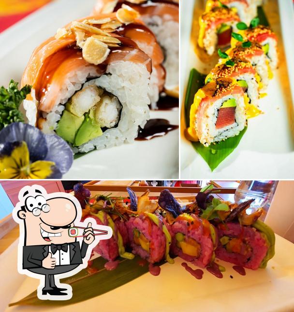 Prueba uno de sus diferentes tipos de sushi