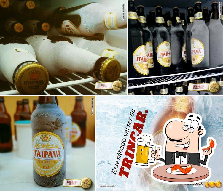 Peça um copo de cerveja leve ou escura