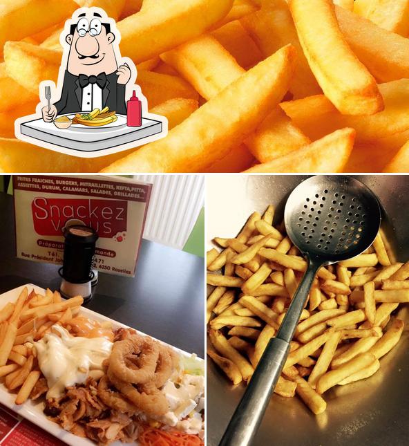 Commandez des pommes frites à Snackez-Vous