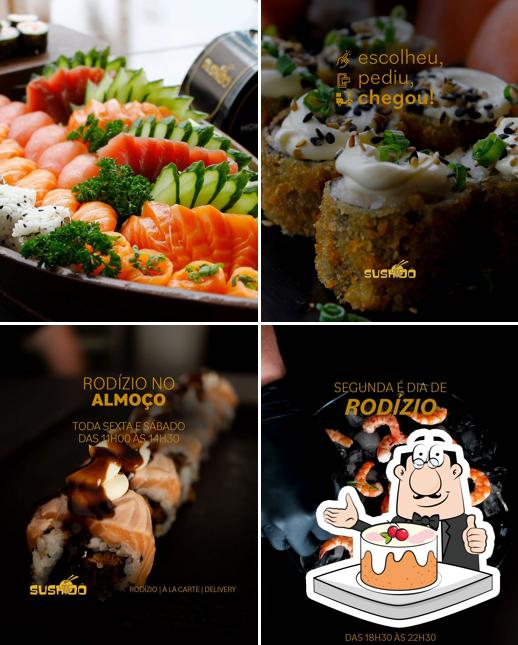 Bolos de cenoura em Sushi One Food - Americana