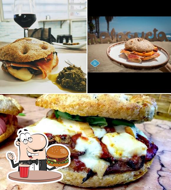 Las hamburguesas de SAN • Sabor a Nápoles Malagueta gustan a distintos paladares