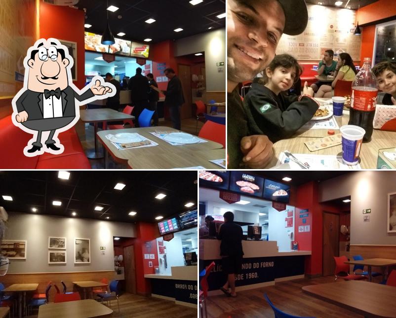 Veja imagens do interior do Domino's Pizza Nova Europa