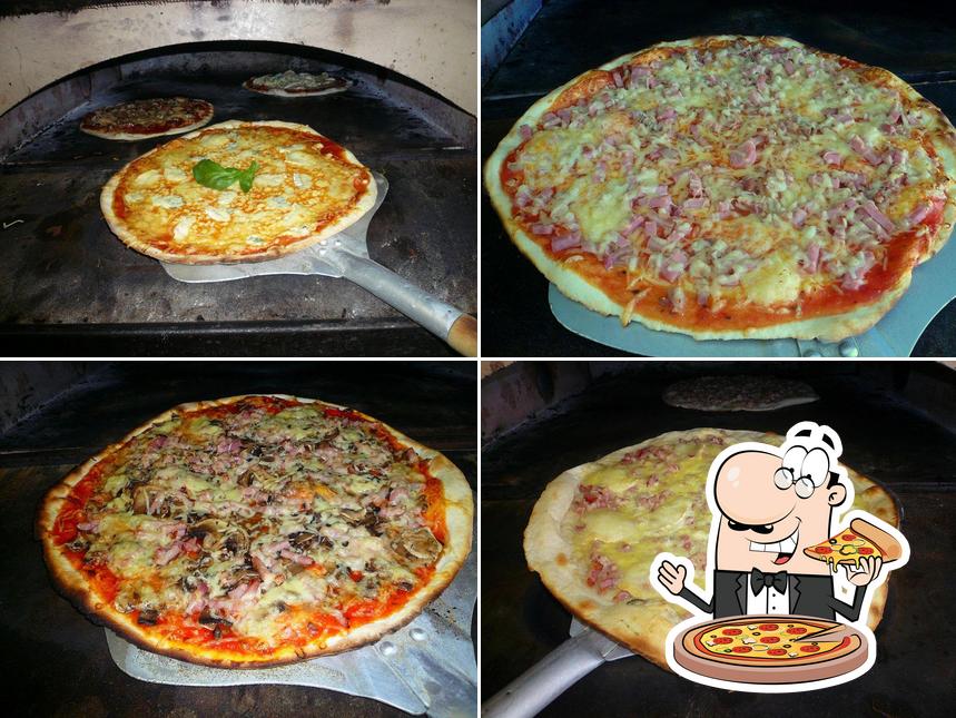 Essayez des pizzas à La Saga des Pizz