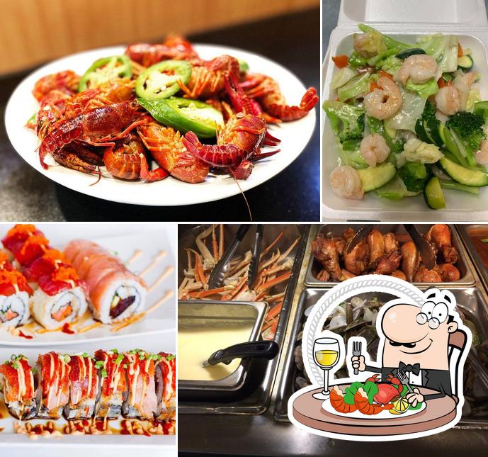 Get seafood at China Lights Oriental Cuisine