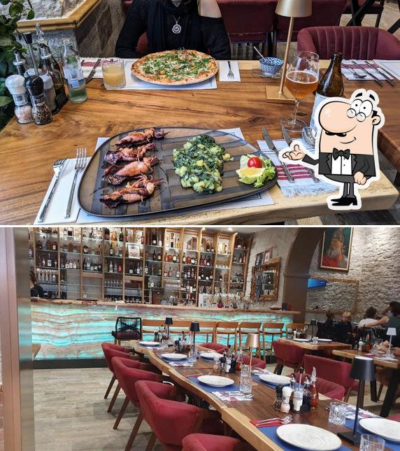 Gli interni di Restaurant Pizzeria BAR La Perla