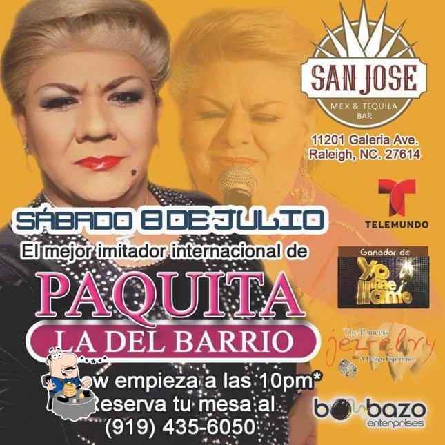 San José Mexican Restaurant in Zebulon Restaurant menu and reviews