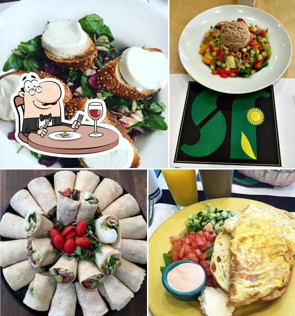 Sunflower Cafe Lawrence in Lawrence Restaurant menu and reviews