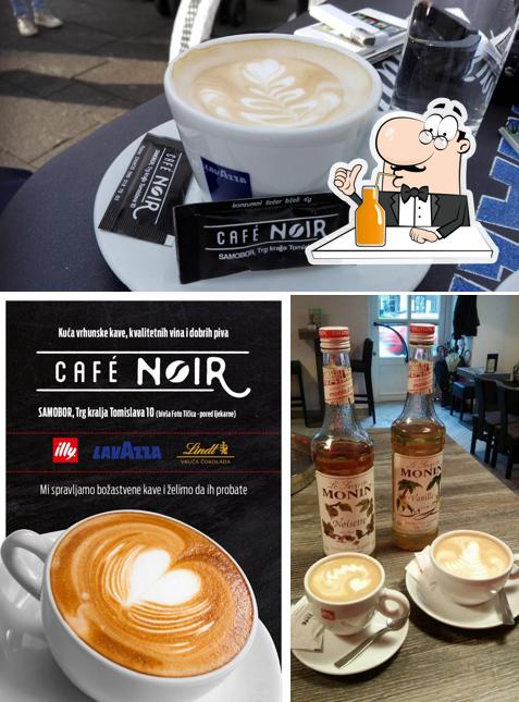 Enjoy a drink at Cafe Noir