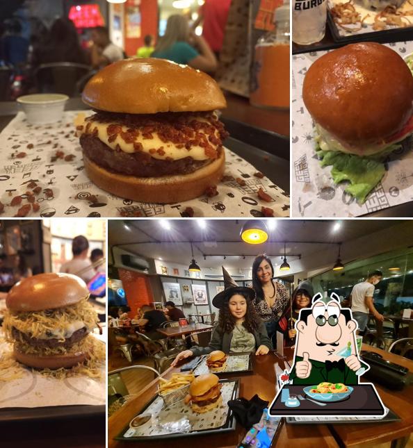 Platos en Geek Burger