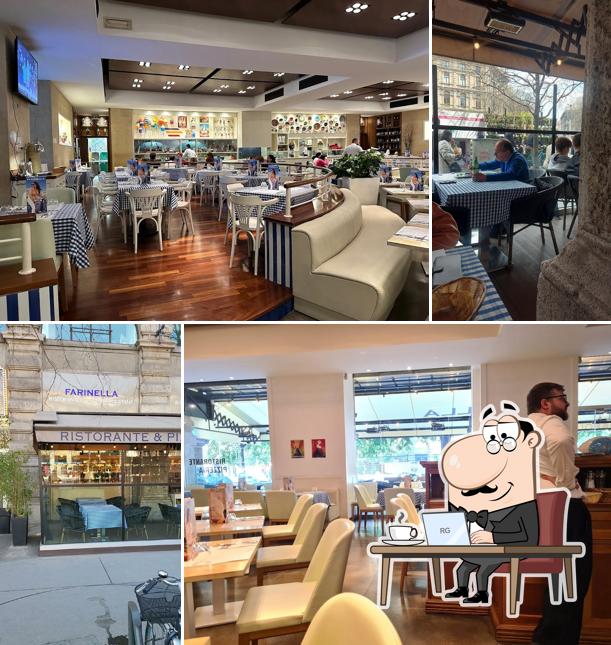 Dai un'occhiata agli interni di Farinella Ristorante & Pizza Napoletana