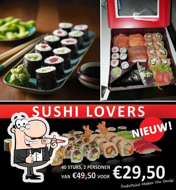 Wählt verschiedene Sushi-Optionen