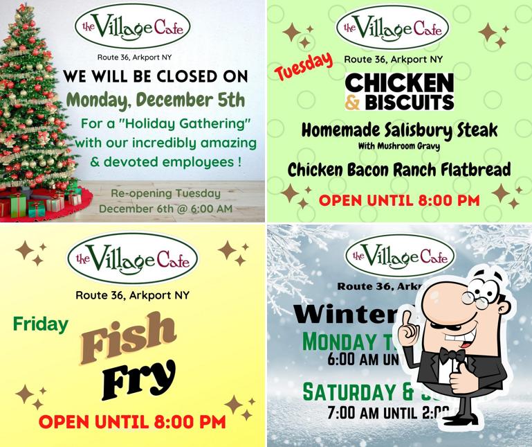 Village Cafe in Arkport Restaurant menu and reviews