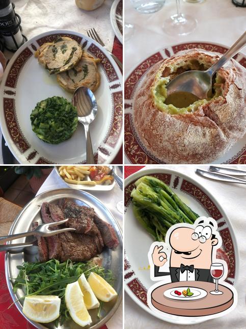 Platti al Ristorante Tamburino Sardo