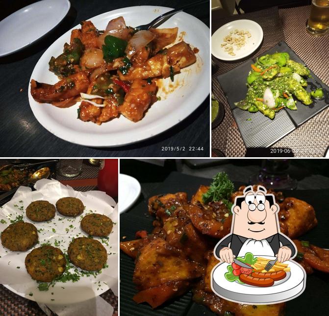 Food at Saheb Restaurant & Bar