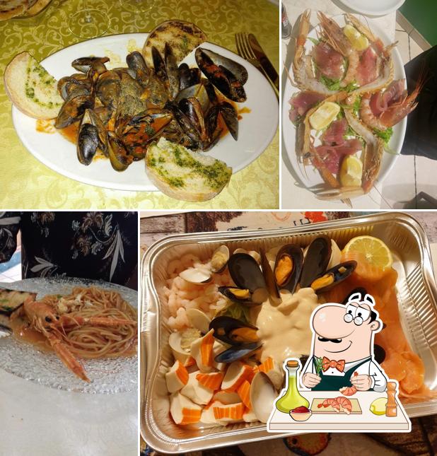 Assaggia i sapori della cucina di mare a ALBERGO RISTORANTE PIZZERIA DA LUIGI