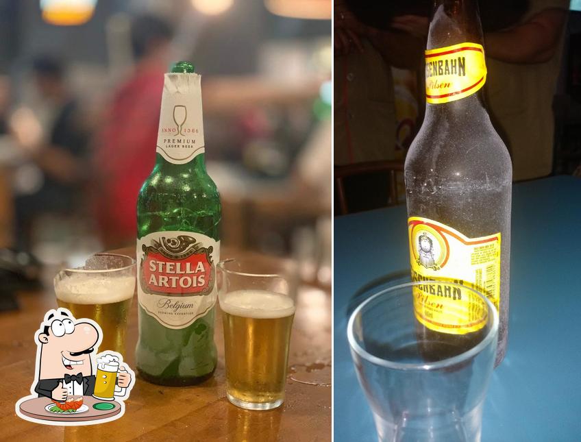 Escritório - Zona Norte serve uma variedade de cervejas