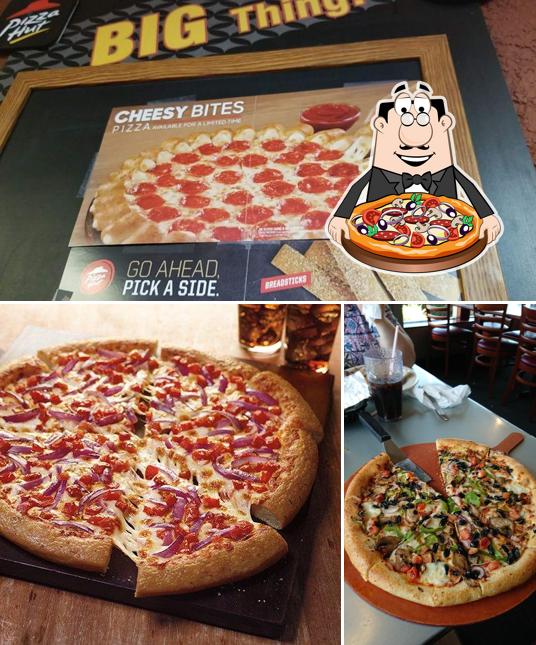 Order pizza at Pizza Hut