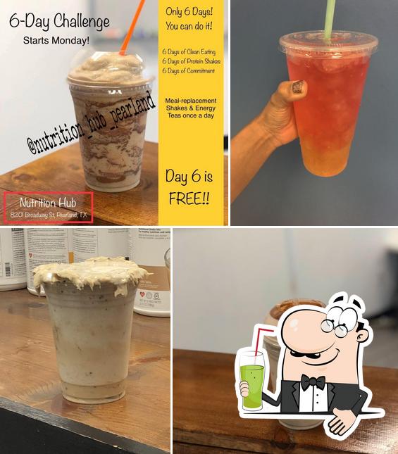 Nutrition Hub in Pearland Restaurant menu and reviews