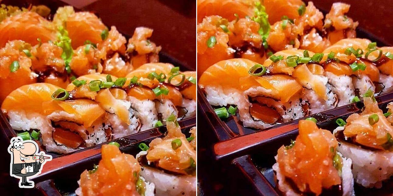 Peça diversas opções de sushi