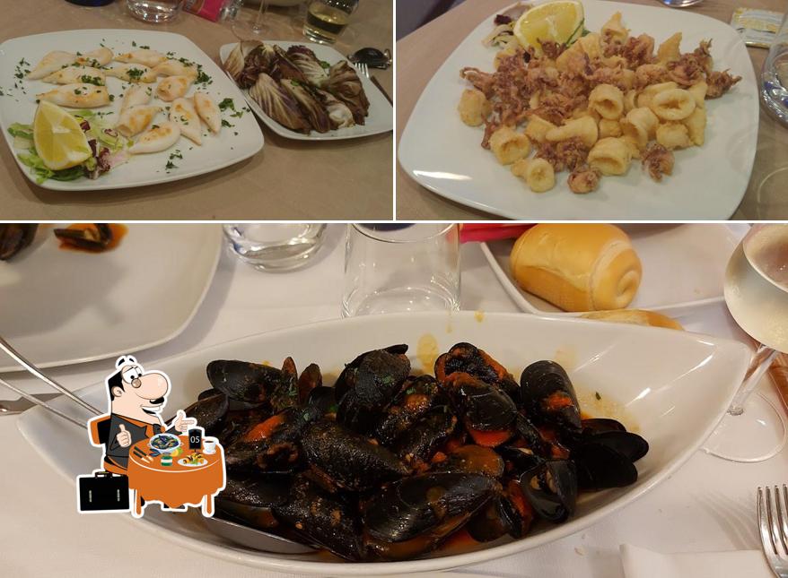 Cozze al Ristorante Piazza