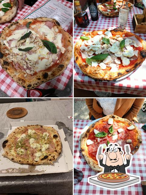 San severo pizza cuites au feu de bois