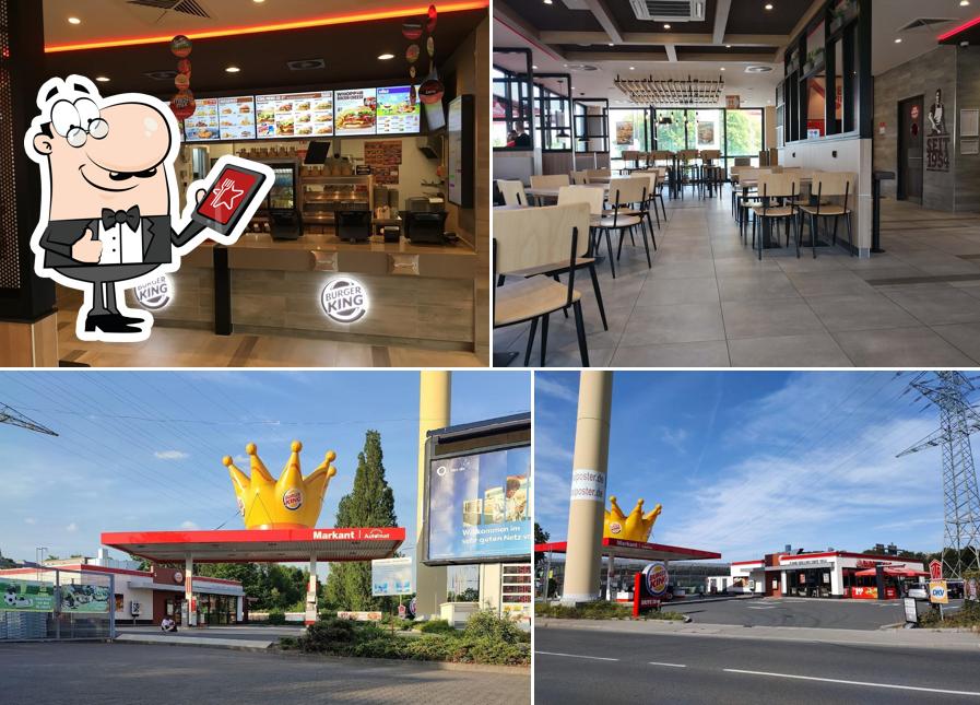 Burger King se distingue par sa extérieur et intérieur