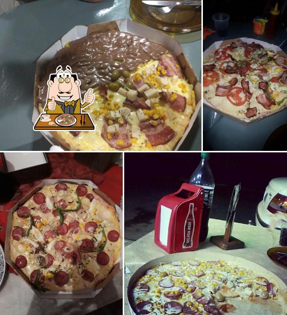 Experimente pizza no Camilla Pizzaria