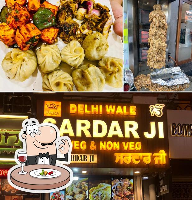 This is the photo depicting food and exterior at Delhi Wale Sardar Ji