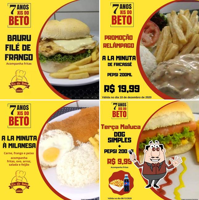 Platos en XIS DO BETO