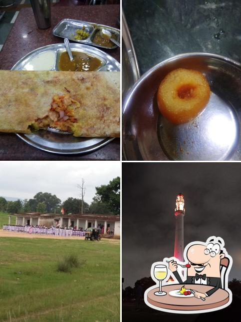 This is the picture depicting food and exterior at Atithi Vihar Restaurant