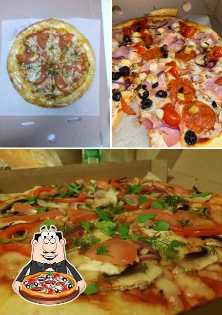 Prenez des pizzas à Okimaki