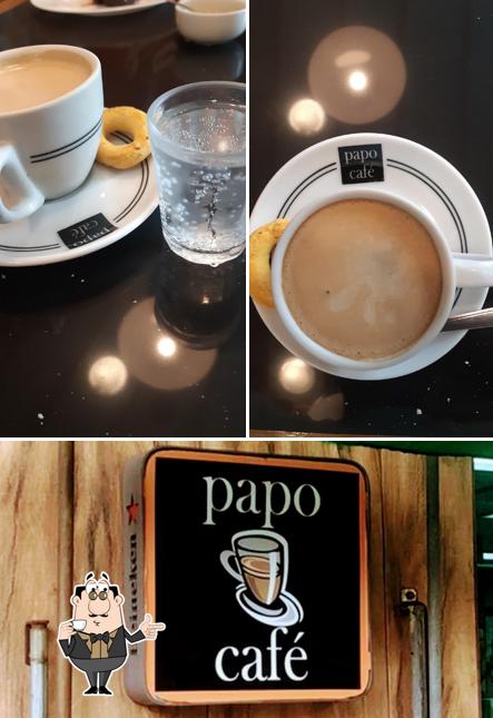 Desfrute de um drinque no Papo Café