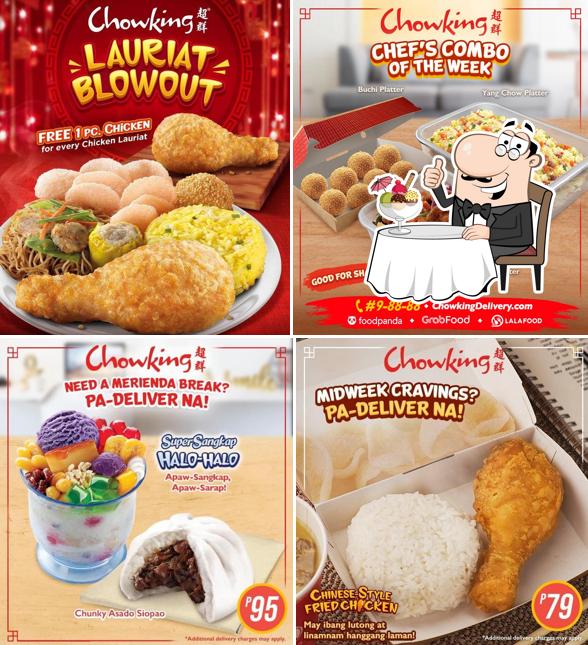 Chowking provides a variety of desserts