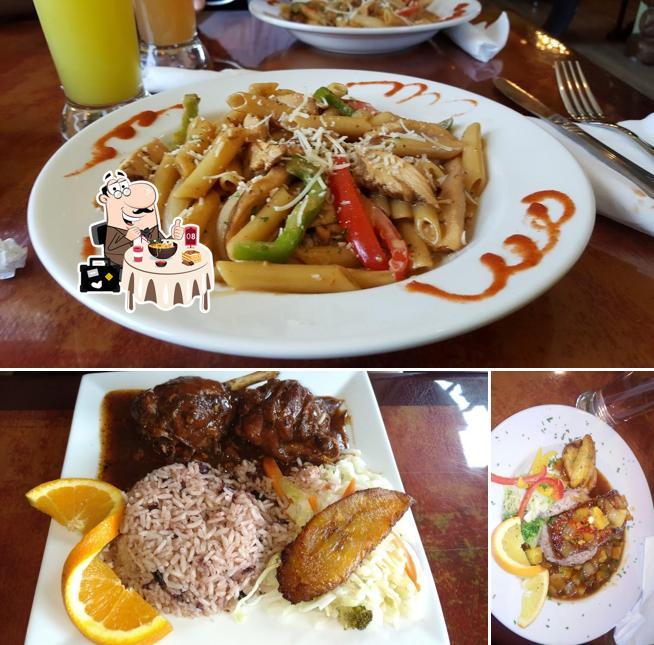 Food at Island Spice Grille & Lounge