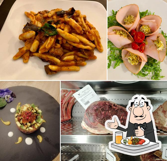 Platti al Osteria La Fossa di Bacco