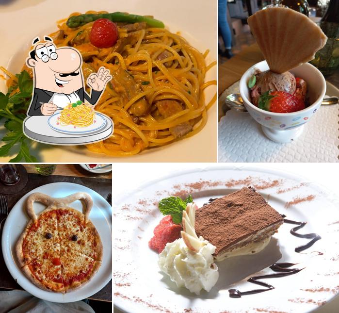 Spaghetti alla carbonara al Ristorante Giessenhof