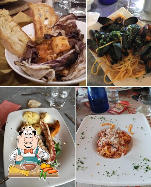Spaghetti alla bolognese al Antica Trattoria Dei Due Cavalli