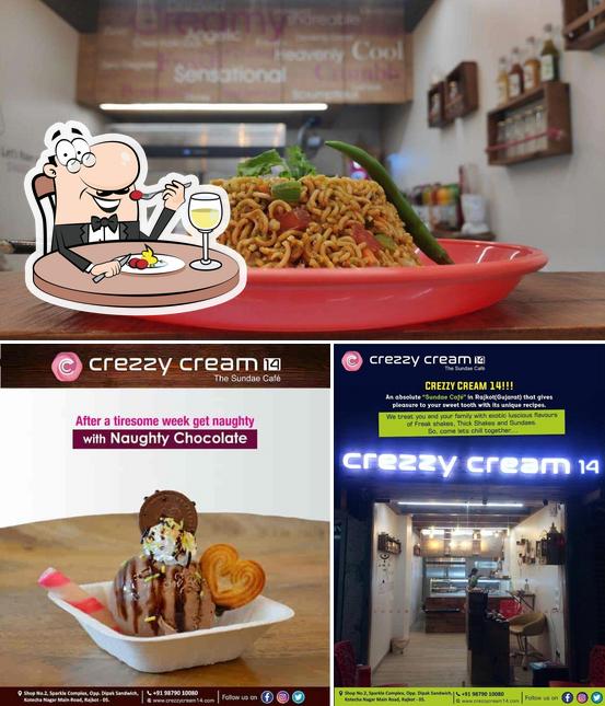 Food at Crezzy Cream 14