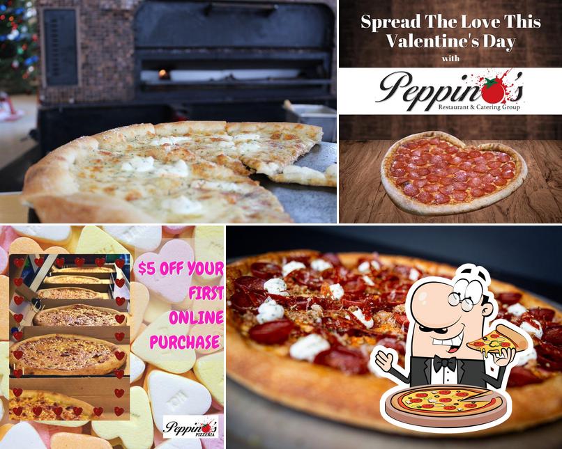 Попробуйте пиццу в "Peppino's Restaurant & Catering"