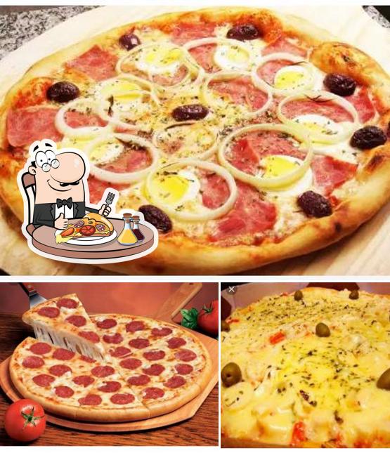 Experimente pizza no Pizzaria BELLA