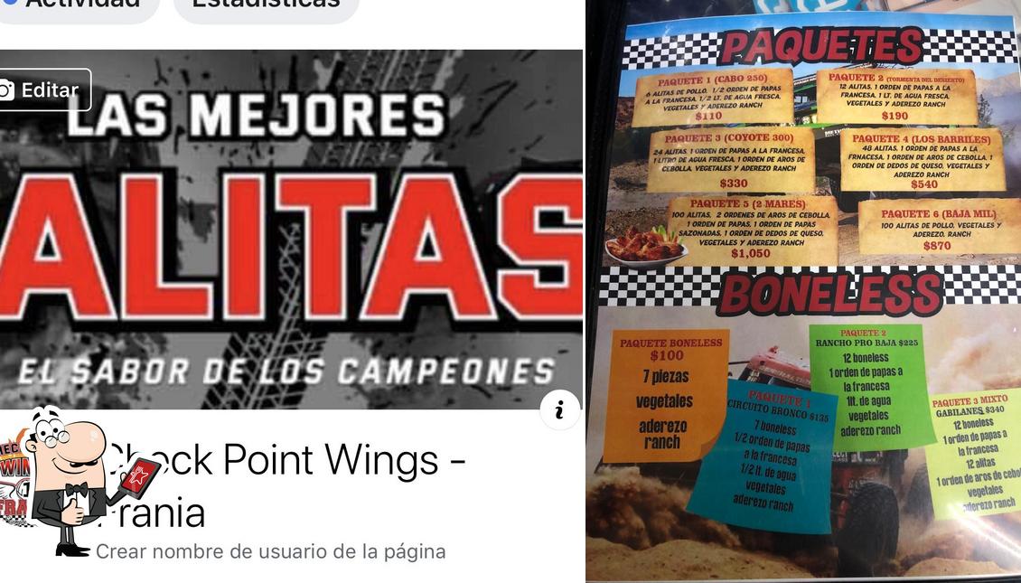 Restaurante Check Point Wings - Frania, Cabo San Lucas