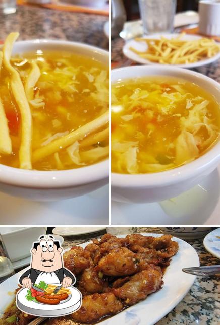 Food at Golden Buddha Restaurant