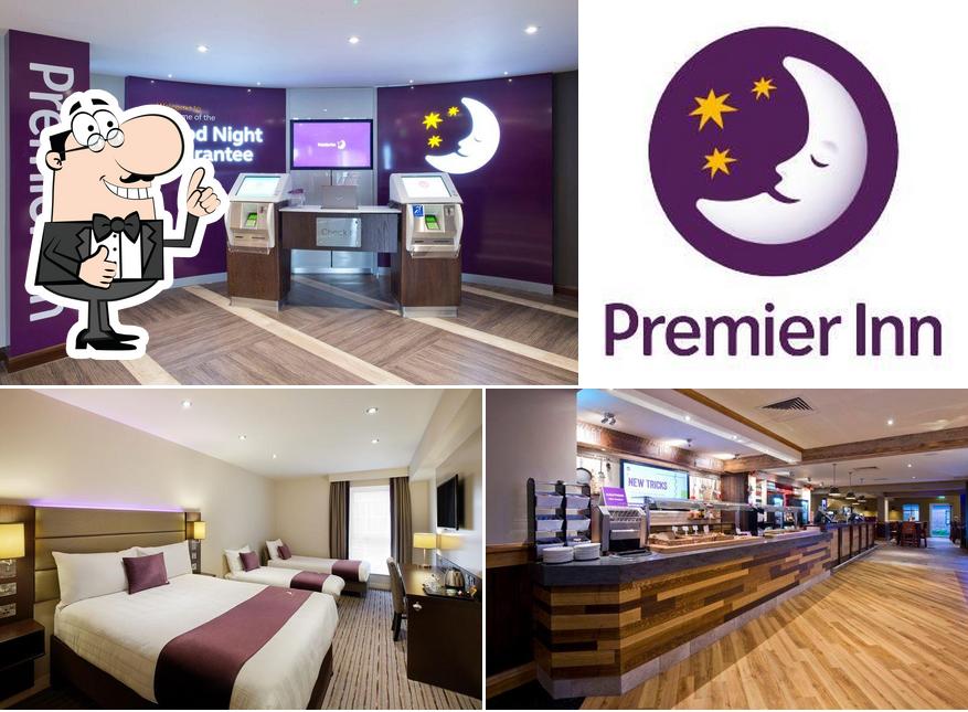 Look at the pic of Premier Inn Minehead hotel