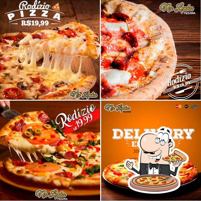 Experimente diferentes variedades de pizza