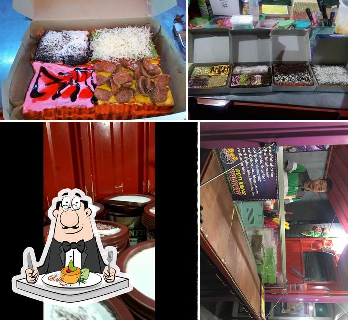 Among various things one can find food and interior at Roti Bakar tak BIAZ za ' Jl. Brawijaya, Kampung Inggris, Pare - Kediri