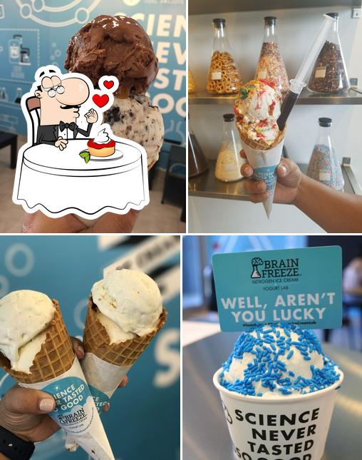 Brain Freeze Nitrogen Ice Cream & Yogurt Lab in The Hammocks