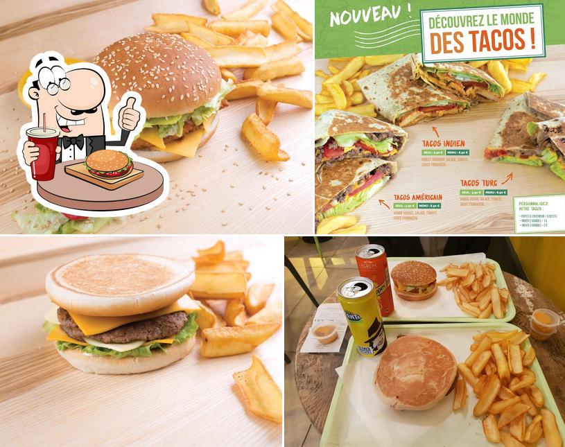 Prenez un hamburger à Ethnic Food